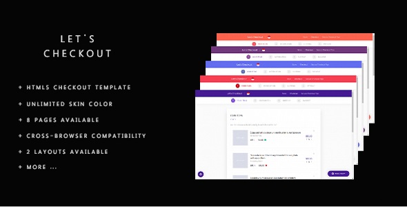 Let's Checkout - jQuery & HTML5 Checkout Page Template icon