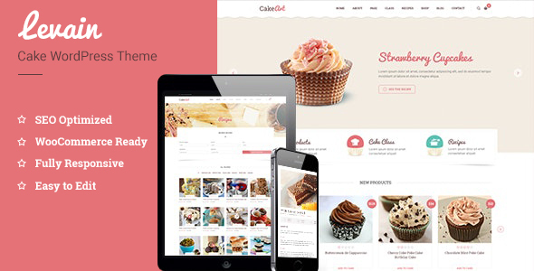 Levain | Cake WordPress Theme icon