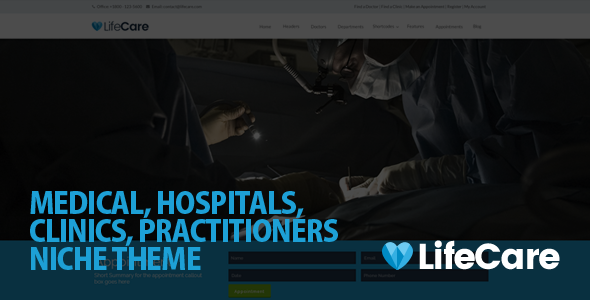 LifeCare - Responsive Medical WordPress Theme icon