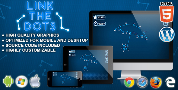 Link the Dots - HTML5 Logic Game icon