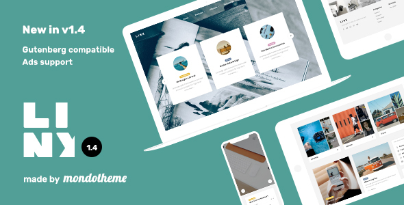 Linx - WordPress Blog & Magazine Theme icon