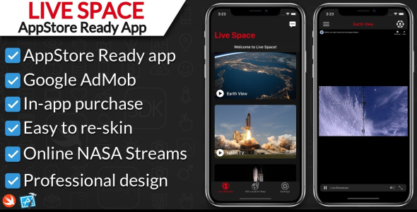 Live Space - iOS Source Code icon