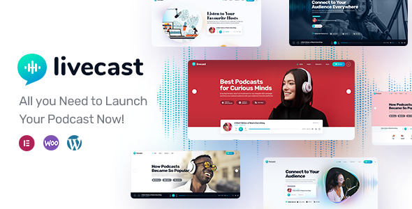 Livecast - Podcast Theme icon