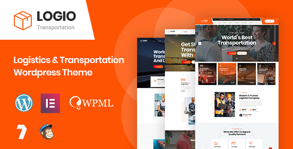 Logio - Logistics & Transportation WordPress Theme icon