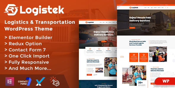 Logistek - Logistics & Transportation WordPress Theme icon