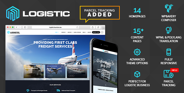 Logistic - WP Theme For Transportation Business icon