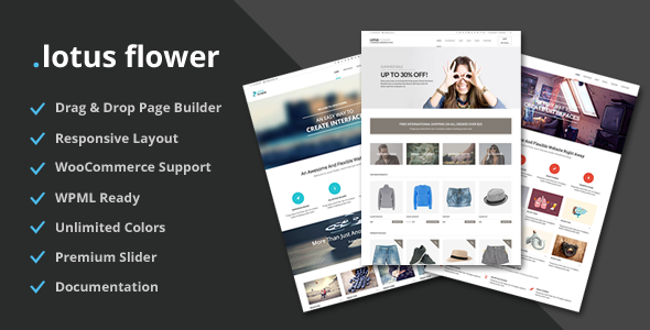 Lotus Flower - Flexible Multi-Purpose Shop Theme icon