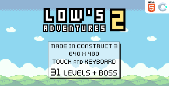 Low's adventures 2 - HTML5 Platform game icon
