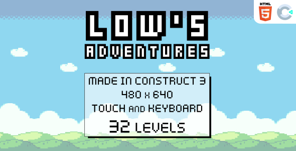 Low's adventures - HTML5 Platform game icon
