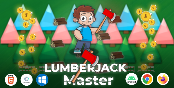 Lumberjack Master - HTML5 Game (Construct 3) icon