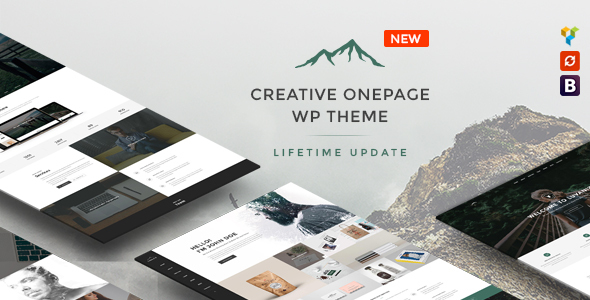 Luvaniz - Creative One Page WordPress Theme icon