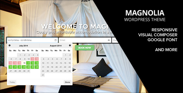 MAGNOLIA - Hotel Booking WordPress Theme icon