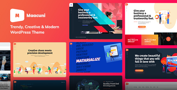 Maacuni - Multipurpose Creative Portfolio WordPress Theme icon