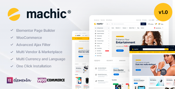 Machic - Electronics Store WooCommerce Theme icon