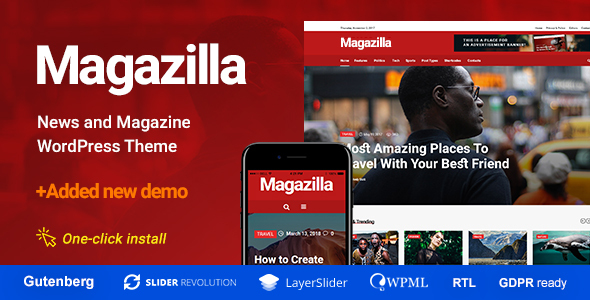 Magazilla - News & Magazine Theme icon