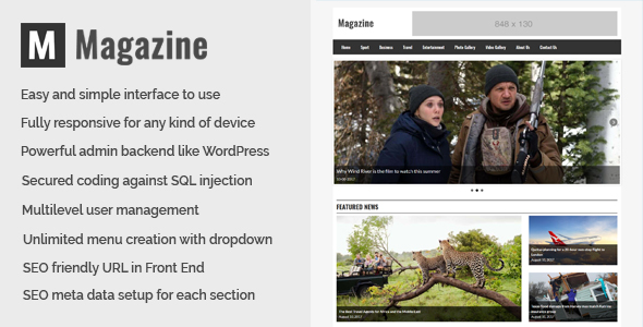 Magazine - Online News and Magazine CMS icon