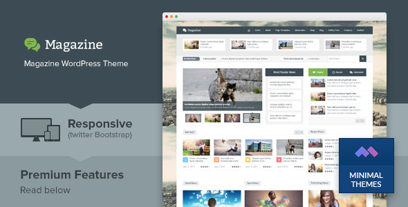 Magazine - Responsive Multi Purpose & Magazine WordPress Theme icon