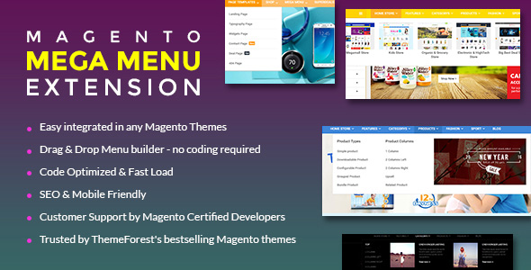 Magento 2 Mega Menu Extension - EM MegaMenu2 icon