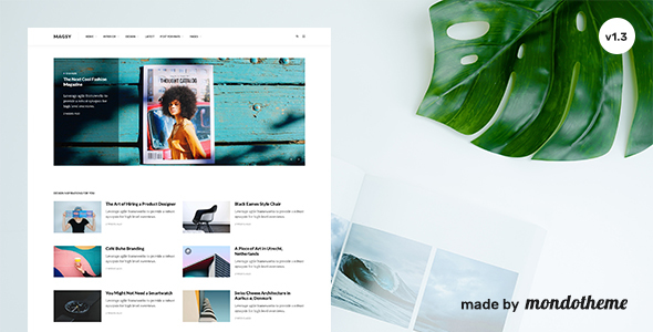 Magsy - Modular Magazine & Blog Theme icon
