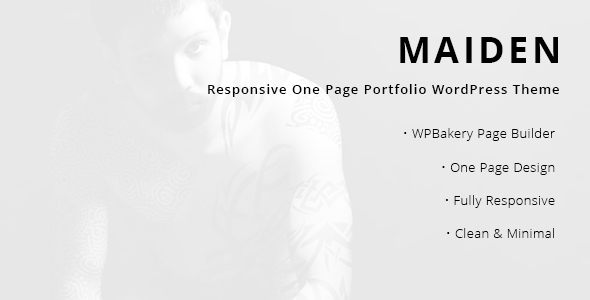 Maiden - Responsive One Page Portfolio WordPress Theme icon