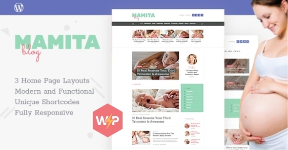 Mamita | Pregnancy & Maternity Cinique Blog WordPress Theme icon