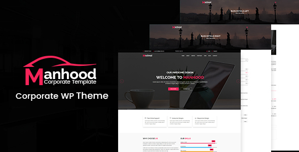 Manhood - Corporate WordPress Theme icon