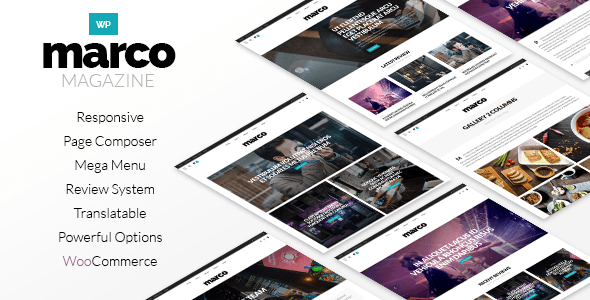 Marco | Photography Magazine WordPress Theme icon