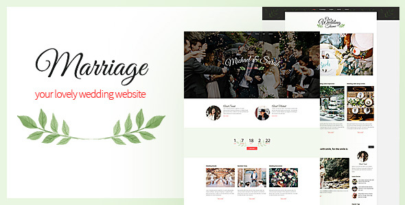 Marriage - Responsive Wedding Wordpress Theme icon