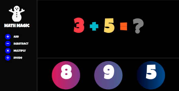 Math Magic- Html5 Game for kids icon