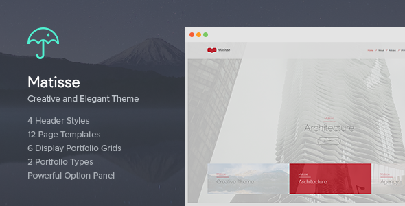 Matisse - Creative & Elegant Theme icon