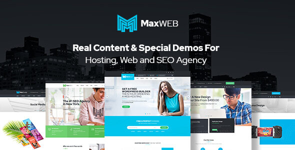 MaxWeb - Hosting & SEO Agency WordPress Theme icon