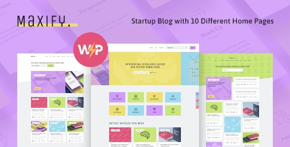 Maxify | Startup & Business News WordPress Blog Theme icon