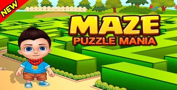 Maze Puzzle Mania + Game For Kids + Android icon