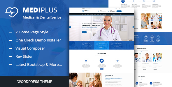 Medi Plus - Health Care WordPress Theme icon