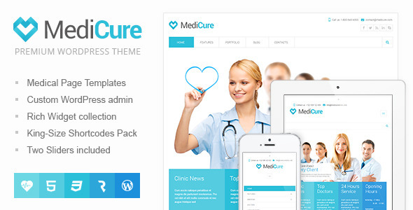 MediCure – Health & Medical Wordpress Theme icon