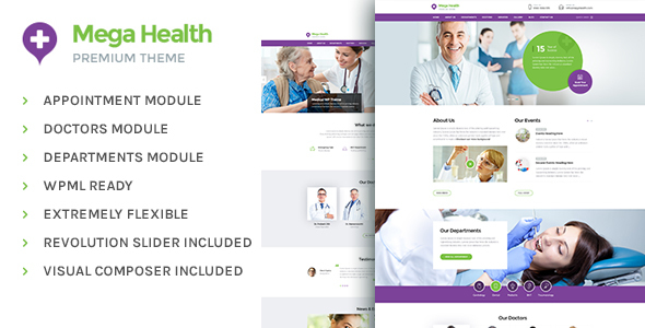 MegaHealth - Medical WordPress Theme For Health Care Center icon