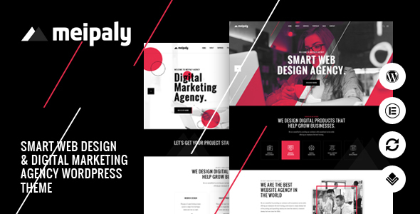 Meipaly - Digital Services Agency WordPress Theme icon
