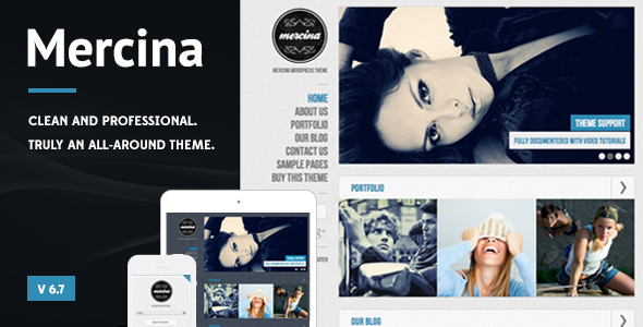 Mercina - MultiPurpose WordPress Theme icon