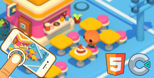 Merge Cafe - HTML5 Game - Construct 3 icon
