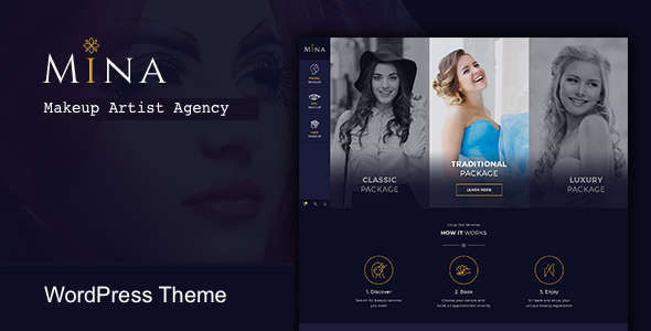 Mina - Salon & Makeup WordPress theme icon