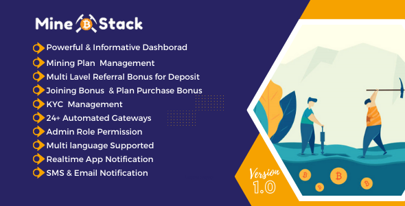 MineStack - A Cloud Mining Platform icon