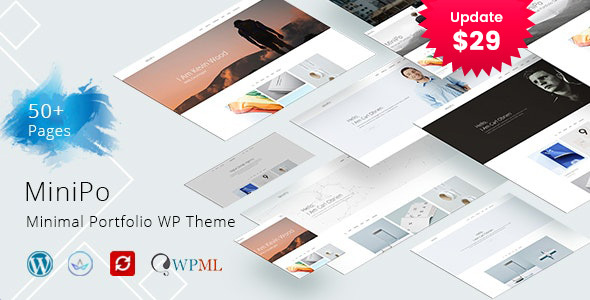 MiniPo - Multipurpose Minimal Portfolio WordPress Theme icon