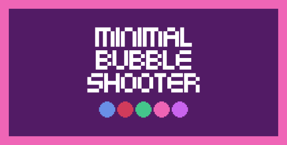Minimal Bubble Shooter - HTML5 Game (Construct 3) icon