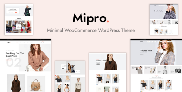 Mipro - Minimal WooCommerce WordPress Theme icon