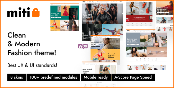 Miti - Elementor Fashion WooCommerce Theme icon
