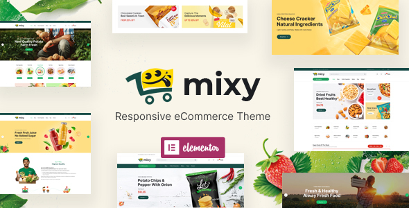 Mixy - Organic Food Store WordPress Theme icon