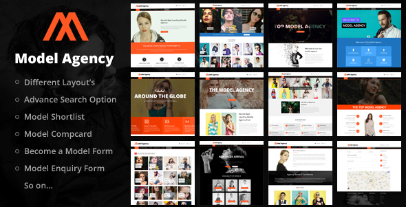 Models - Fashion Agency WordPress Theme icon