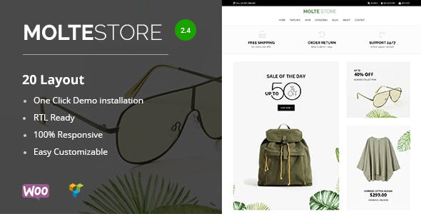 Molte Fashion and Food WooCommerce Theme icon