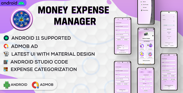 Money Expense Manager | Loan Comparison Calculator | EMI Calculator | Android App | Admob Ads icon