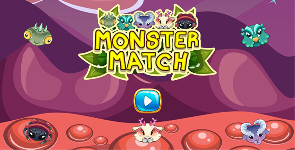 Monster Match Construct 2 - 3 + Admob Documentation icon